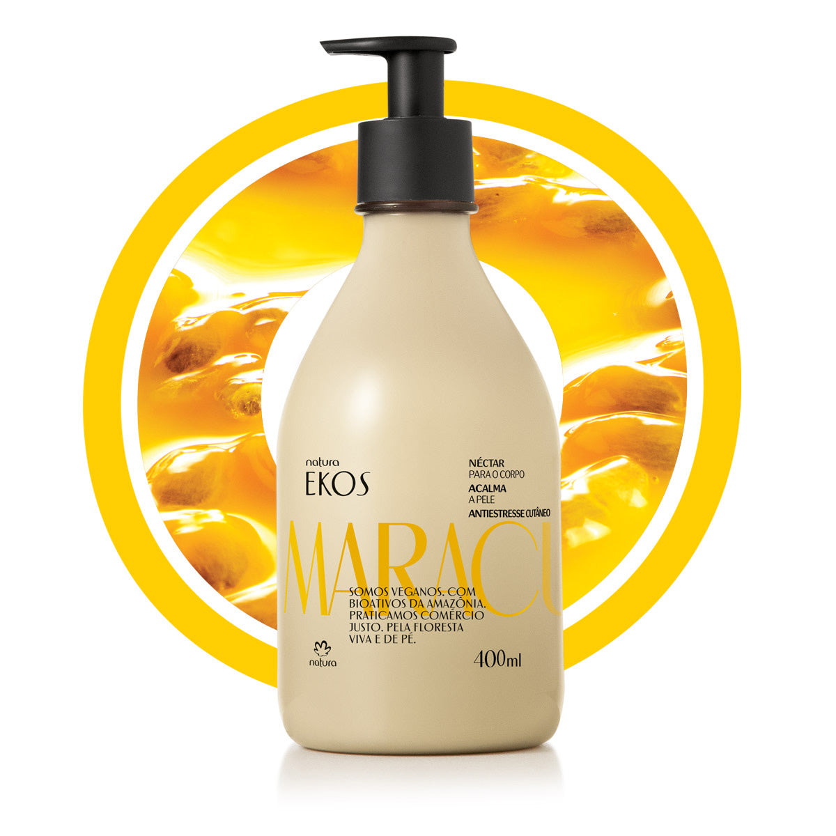 Natura Ekos Polpa Desodorante Hidratante para o Corpo: Maracujá (400ml)