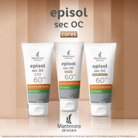Episol Protetor Solar Sec OC Fps 60 - Unidade (60ml) - Cores:
