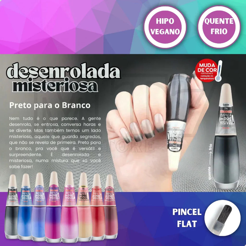 Impala Esmalte: Coleção (Im)Previsivel - Duo Color (Unidade - 7,5ml)