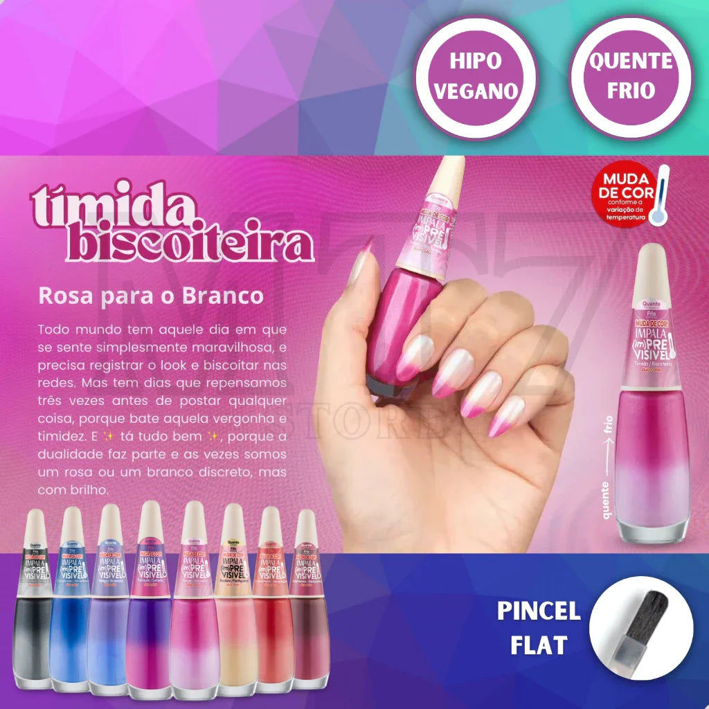 Impala Esmalte: Coleção (Im)Previsivel - Duo Color (Unidade - 7,5ml)