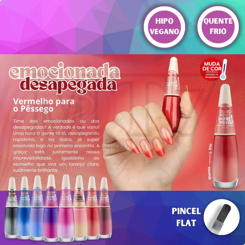 Impala Esmalte: Coleção (Im)Previsivel - Duo Color (Unidade - 7,5ml)