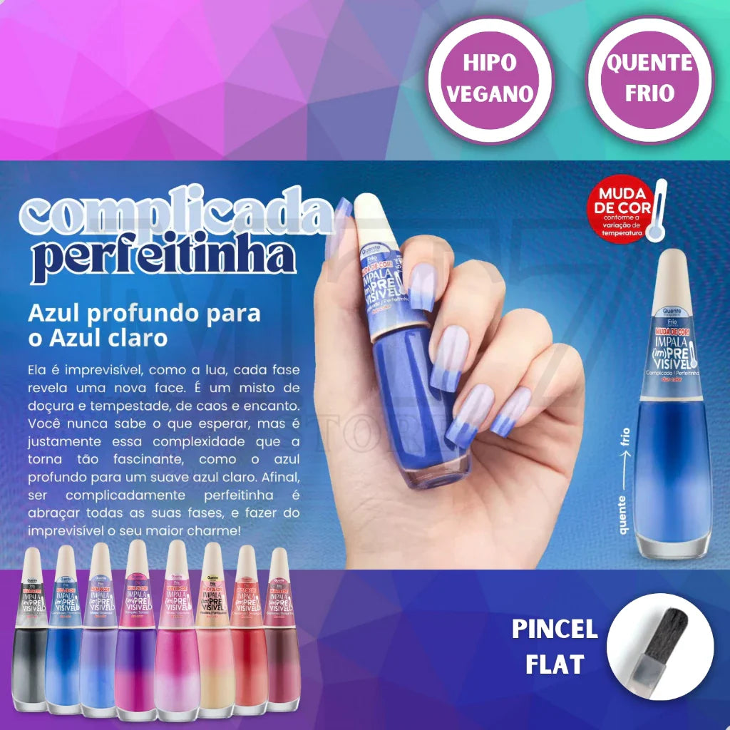 Impala Esmalte: Coleção (Im)Previsivel - Duo Color (Unidade - 7,5ml)