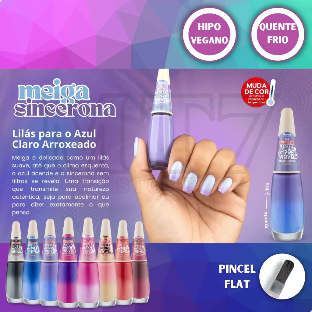 Impala Esmalte: Coleção (Im)Previsivel - Duo Color (Unidade - 7,5ml)