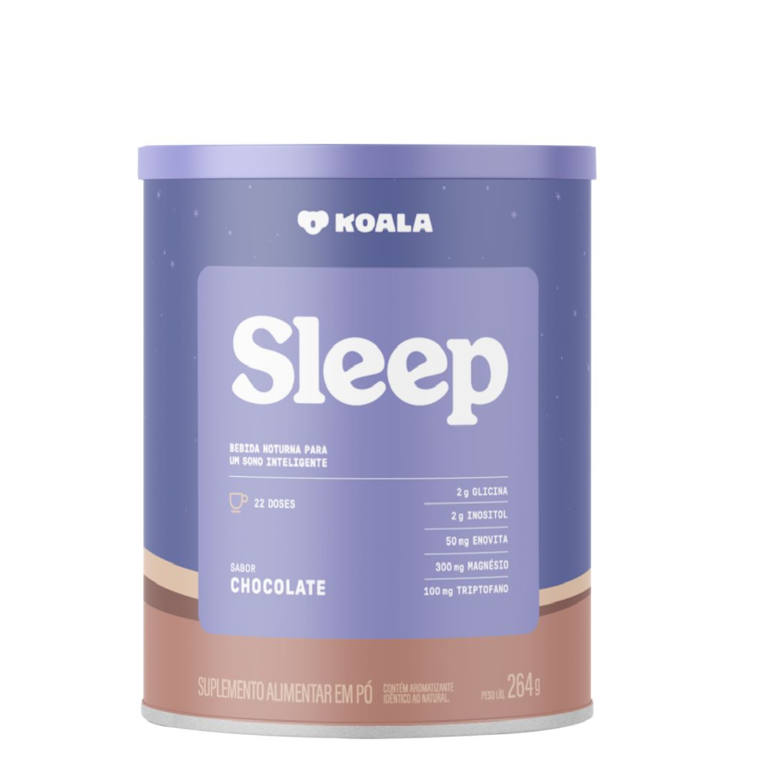 Koala Sleep Bebida Noturna: Chocolate (264g)