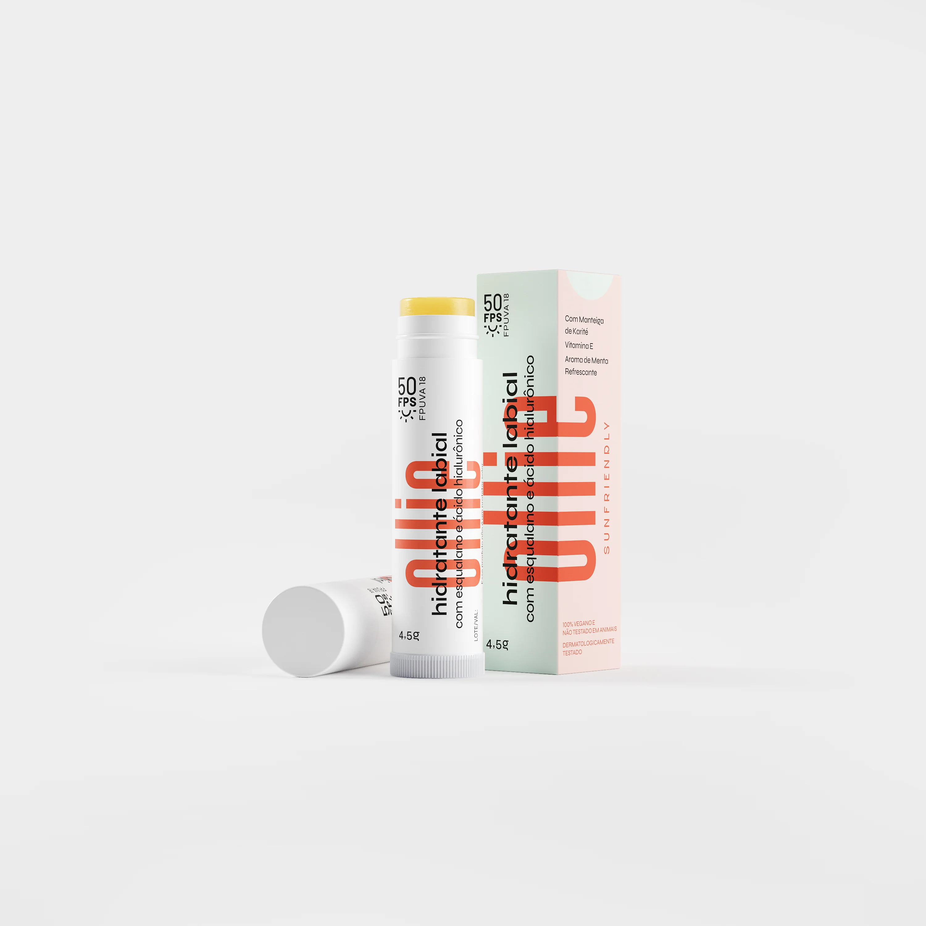 Ollie Hidratante Labial com FPS 50 Oferta!