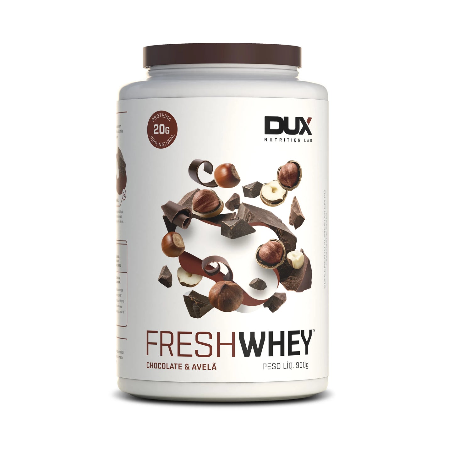 Dux Nutrition Freshwhey: Chocolate e Avelã (900g)