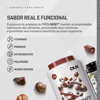 Dux Nutrition Freshwhey: Chocolate e Avelã (900g)