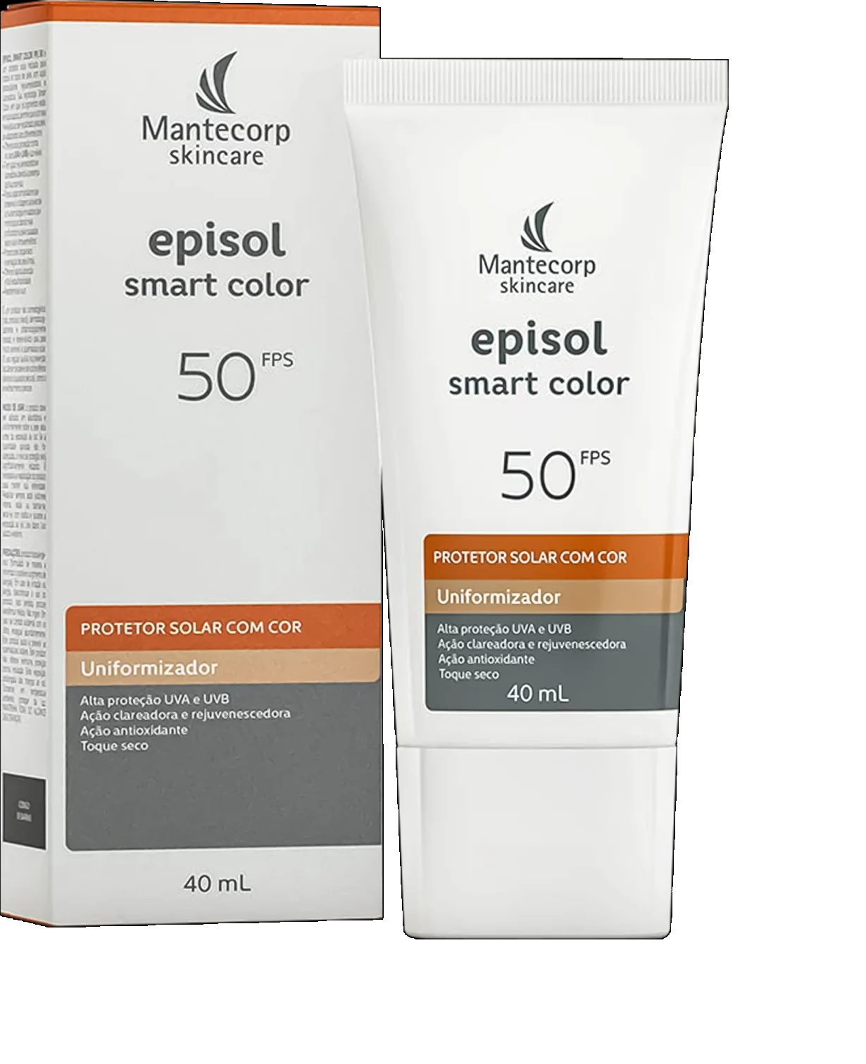 Episol smart color FPS 50 Protetor Solar Facial com Cor (40ml) Oferta! 35% Val 06/26