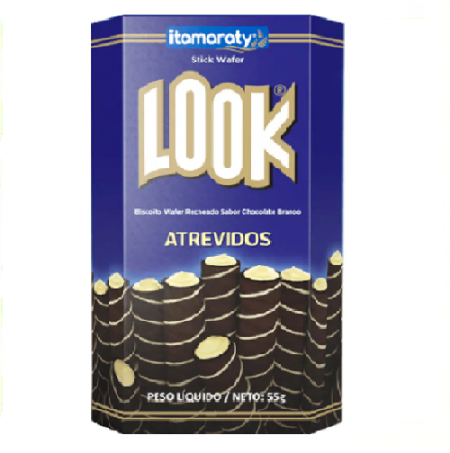 Itamaraty Look Biscoito Wafer Atrevidos (55g). Oferta!! 20% Off [Val.: 03/07/26]