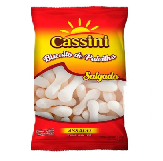 Cassini Biscoito de Polvilho Salgado (100g)