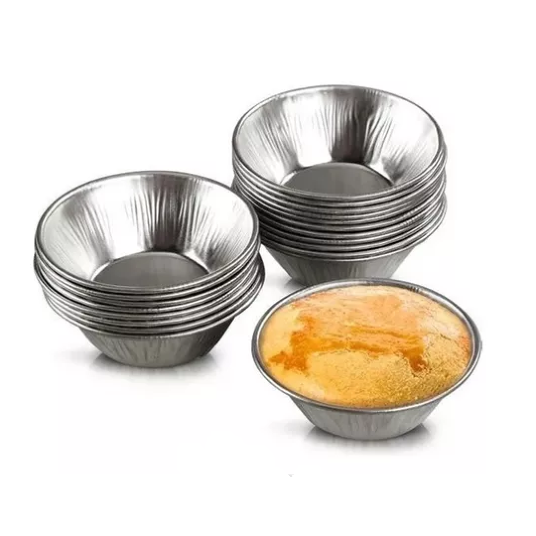 Forma de Aço para Mini Empada - Kit com 12 Unidades - Número 0