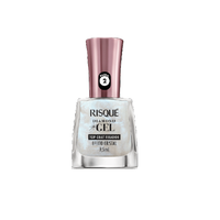 Risqué Esmalte Diamond Gel: Coleção Top Coat Fixador (Unidade - 9,5ml)