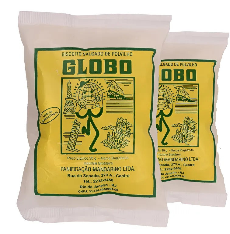 Biscoito De Polvilho Globo (2x30g).