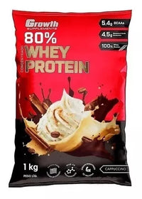Growth Whey Protein Concentrado (1Kg) - Sabores: