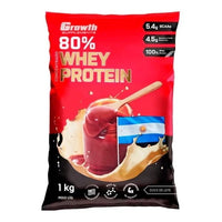 Growth Whey Protein Concentrado (1Kg) - Sabores: