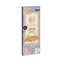 Haoma Barra de Chocolate Branco | Linha Stevia (80g)