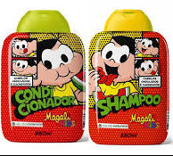 Kit Shampoo e Condicionador Turma da Mônica 260ml