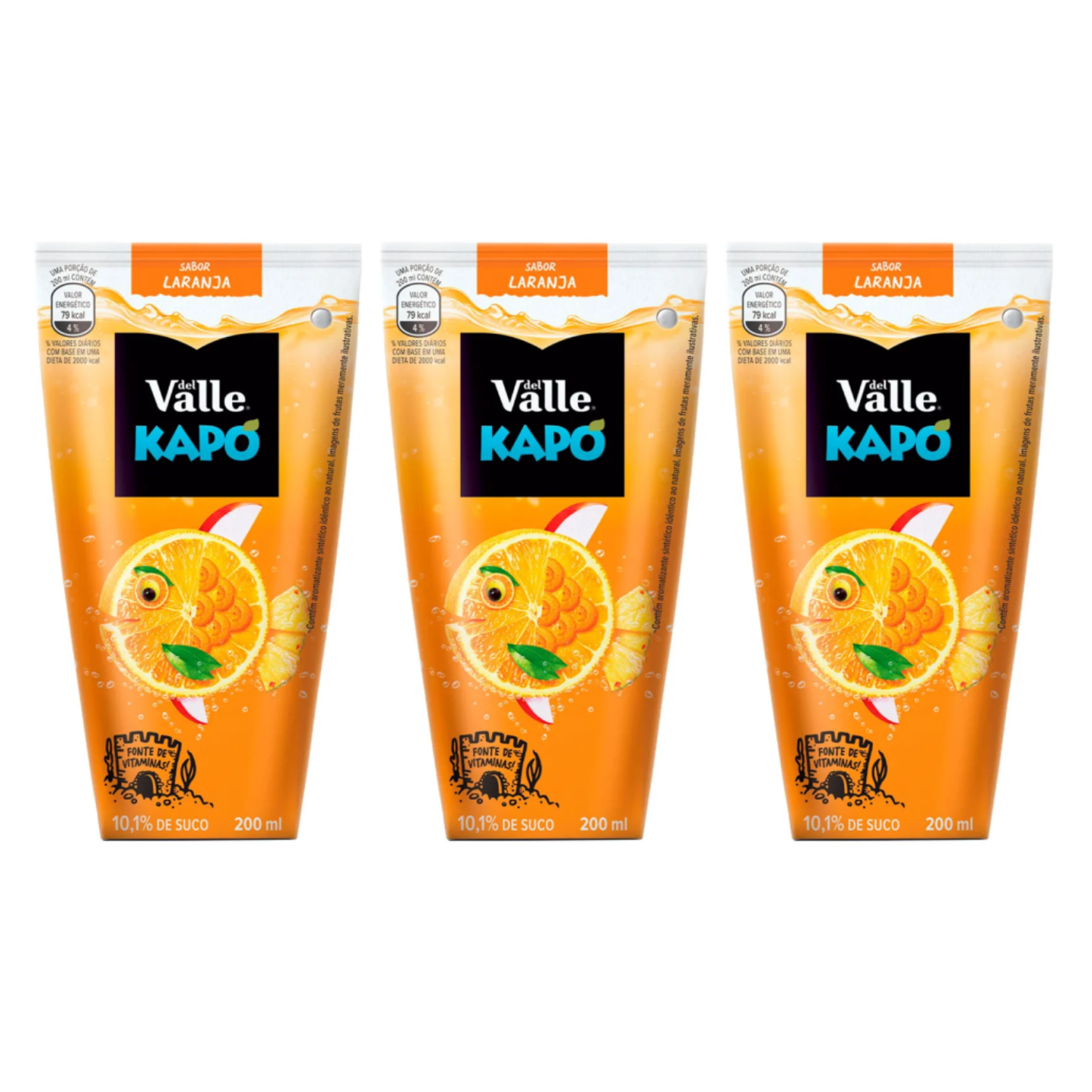Suco Del Valle Kapo (3x200ml)