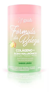 Gaab Fórmula da Beleza Colágeno Ácido Hialurônico - 1 Unidade (200g)