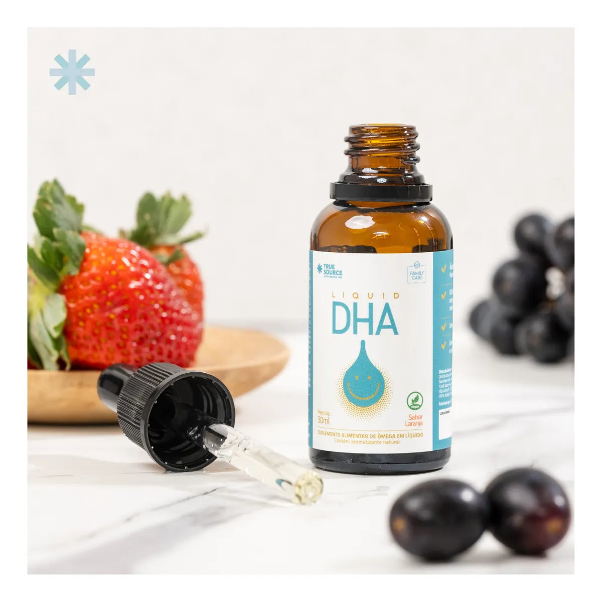 Dha Vegano Líquido True Source 120mg Ômega 3 Ácidos Graxos