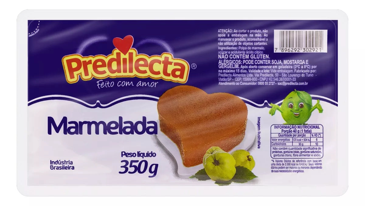 Predilecta Marmelada Bandeja (350g)