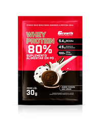 Growth Whey Protein Concentrado (30g) - Sabores: