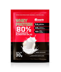 Growth Whey Protein Concentrado (30g) - Sabores: