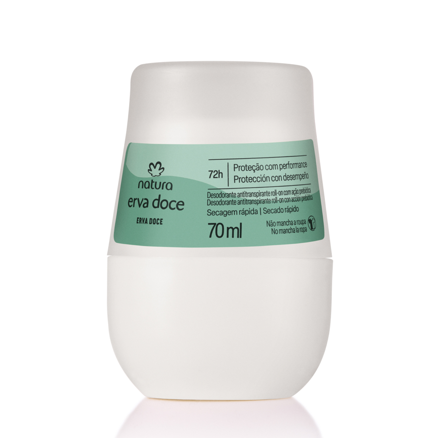 Natura Antitranspirante Roll-on Tododia: Erva Doce (70ml)