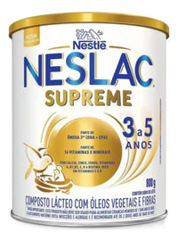 Nestlé Neslac Supreme 3 a 5 Anos (800g)
