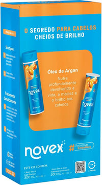 Novex Kit Shampoo + Condicionador Óleo de Argan (300ml)
