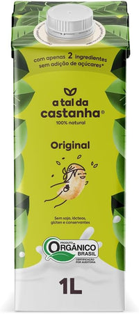 A Tal Da Castanha Bebida Vegetal - Unidade (1L) - Sabor: