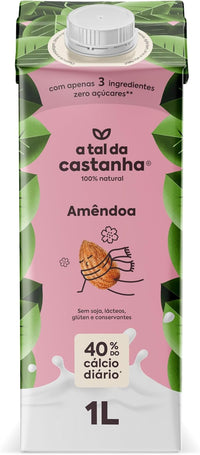 A Tal Da Castanha Bebida Vegetal - Unidade (1L) - Sabor: