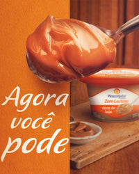 Piracanjuba Doce de Leite Zero Lactose (350g)