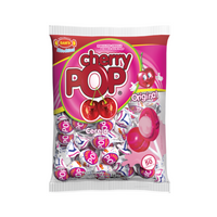 Cherry Pop Pirulito Chicle - Unidade (700g) - Sabores: