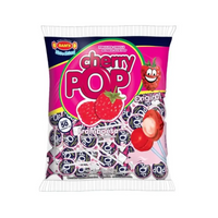 Cherry Pop Pirulito Chicle - Unidade (700g) - Sabores:
