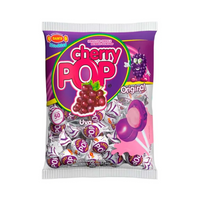 Cherry Pop Pirulito Chicle - Unidade (700g) - Sabores:
