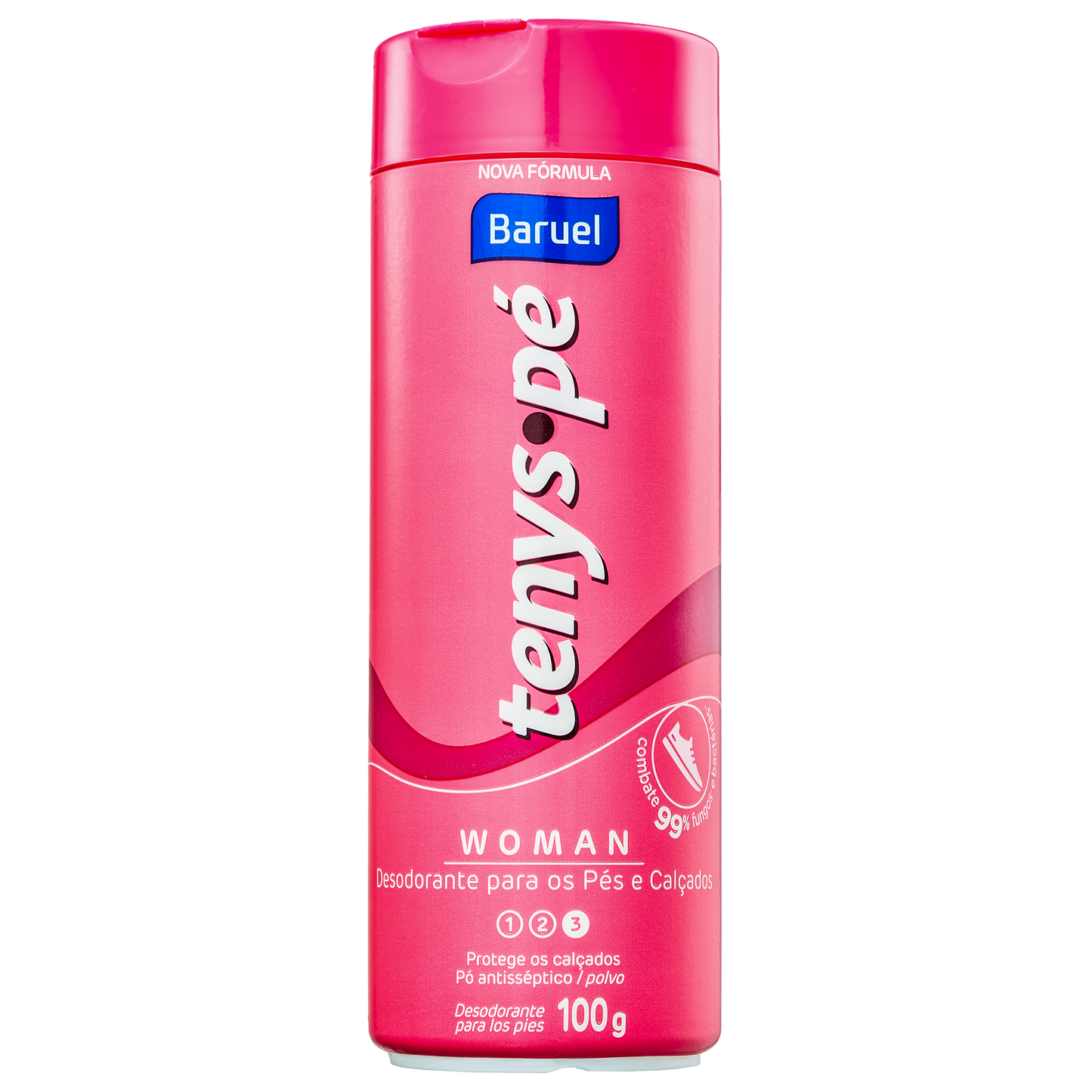 Talco Antisséptico para os Pés Tenys Pé Baruel - Unidade (100g)