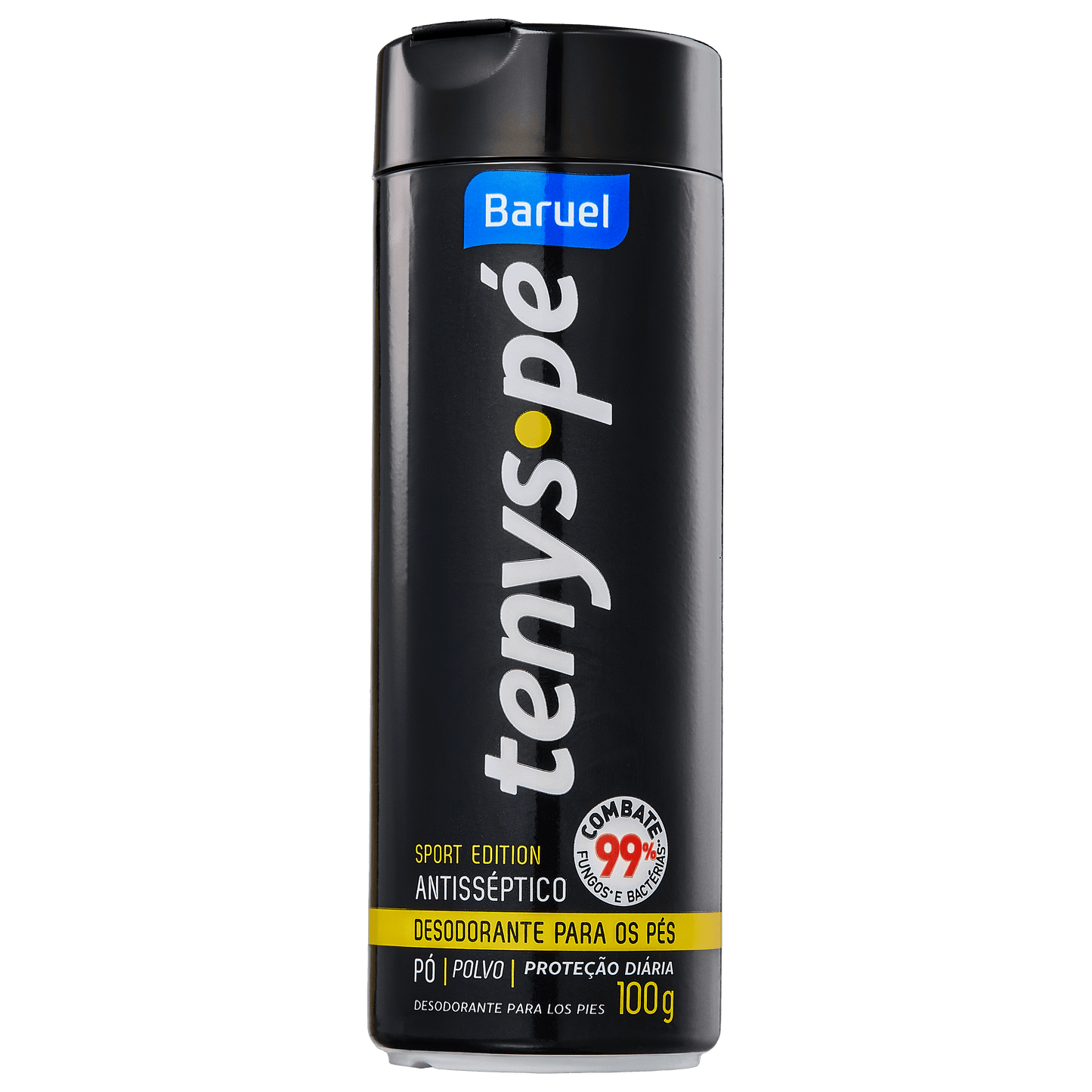 Talco Antisséptico para os Pés Tenys Pé Baruel - Unidade (100g)