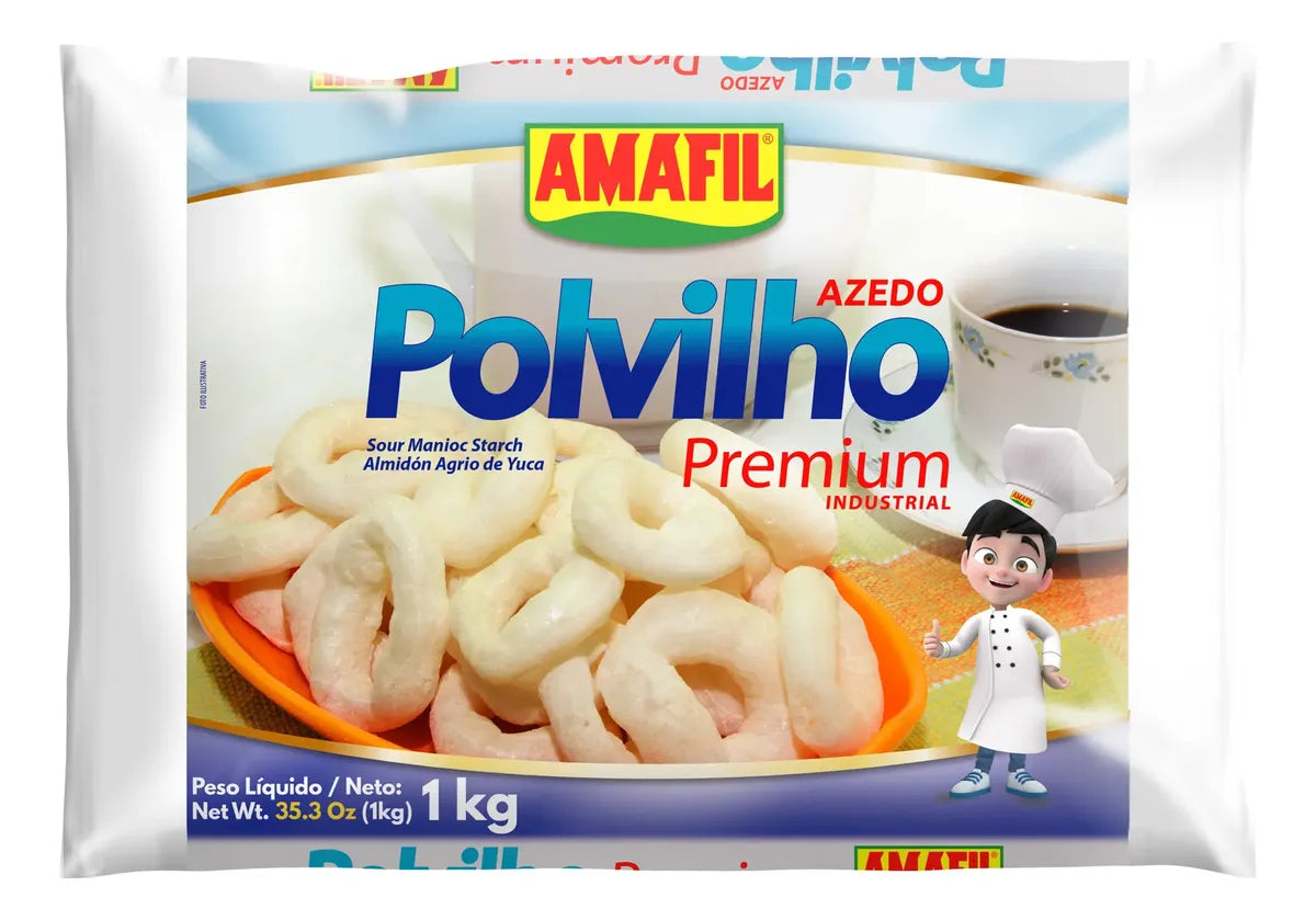 Polvilho De Mandioca Azedo Premium Pl Amafil 1kg