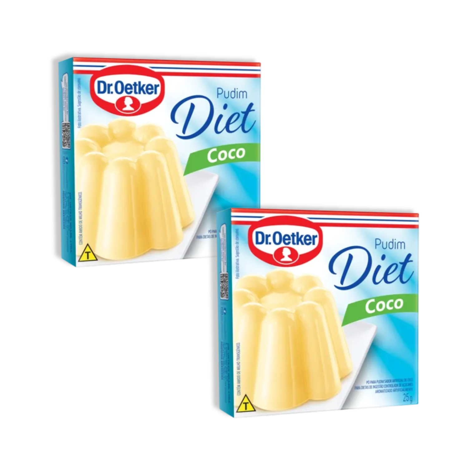 Dr. Oetker Pudim Diet de Coco (2x25g).