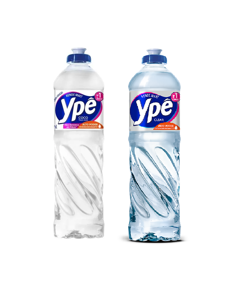 Detergente Líquido Ypê - Alto Poder Desengordurante (Unidade | 500ml)