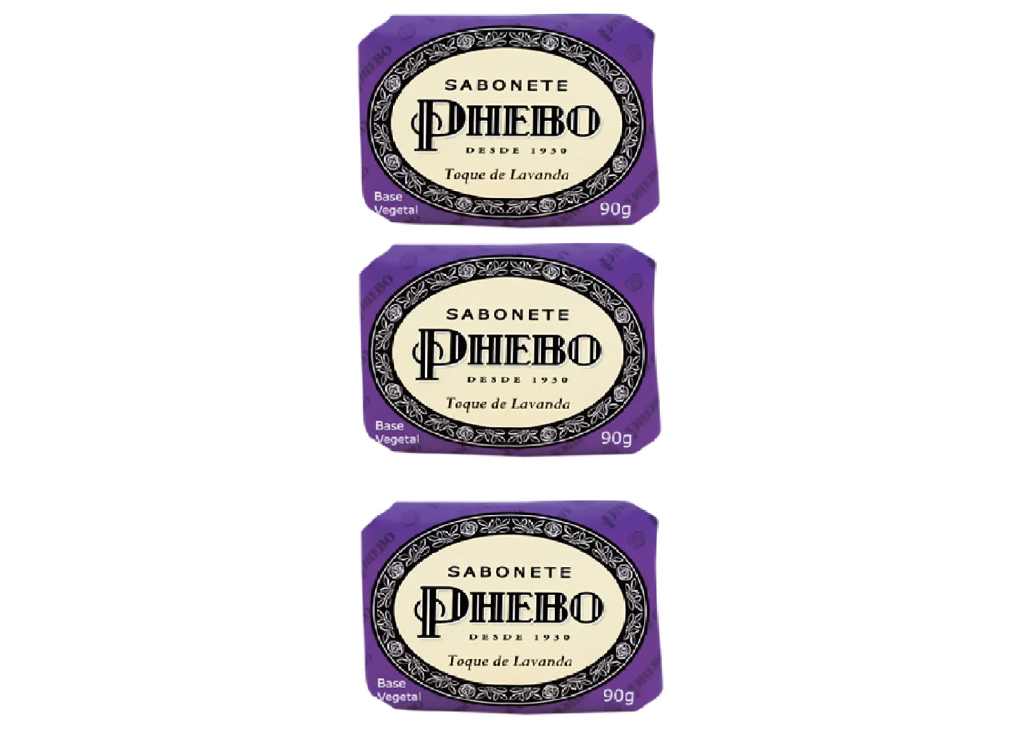 Phebo Sabonete Toque de Lavanda (3x90g)