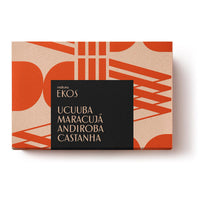 Natura Ekos Sabonete em Barra Cremoso e Esfoliante: Ucuuba, Maracujá, Andiroba e Castanha (100g)
