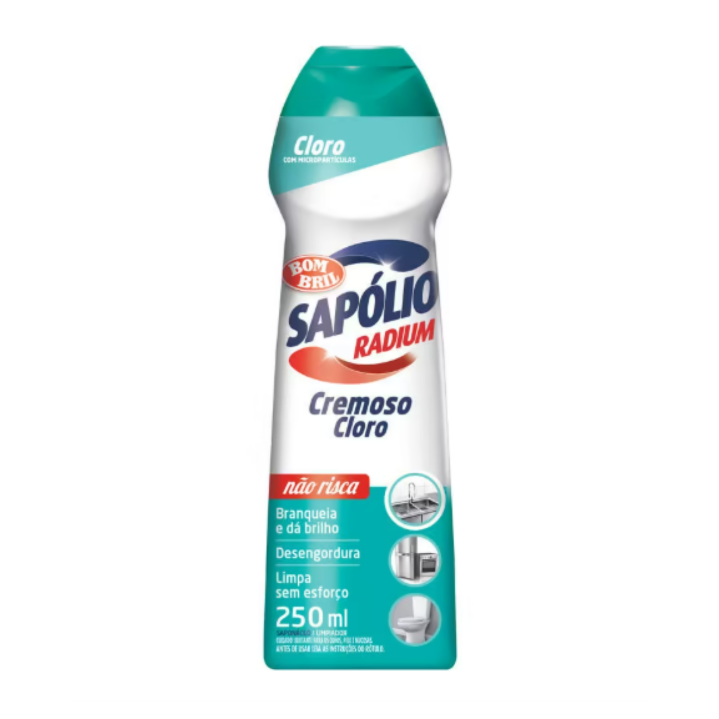 Sapólio Radium Cremoso - 1 Unidade (250ml) - Tipos:
