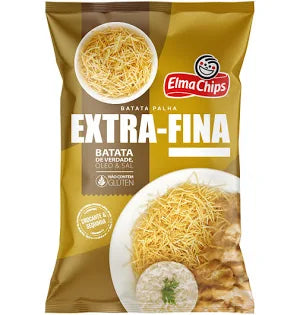 Elma Chips Batata Palha Extra Fina (205g). Oferta!! 20% Off [Val.: 22/06/26]