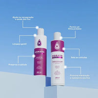 Hidratei Kit Reconstrução Shampoo 250ml + Condicionador 200ml (450ml)