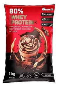 Growth Whey Protein Concentrado (1Kg) - Sabores: