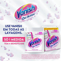 Vanish Tira Manchas em Pó Crystal White Oxi Action para Roupas Brancas (450g)