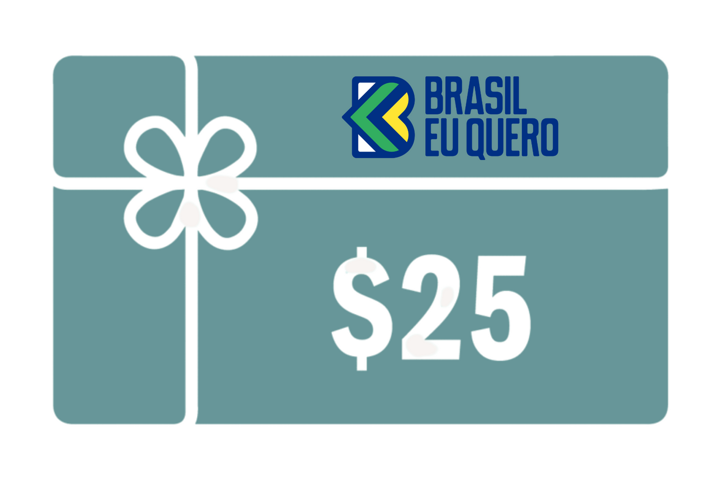 Brasil Eu Quero! Gift Card para um presente