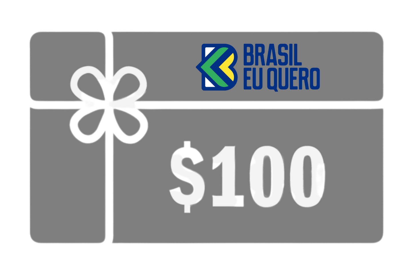 Brasil Eu Quero! Gift Card para um presente